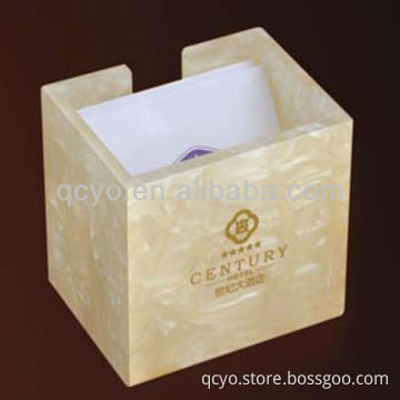 QCY-H-C002 factory directly sale high quality acrylic tea bag box